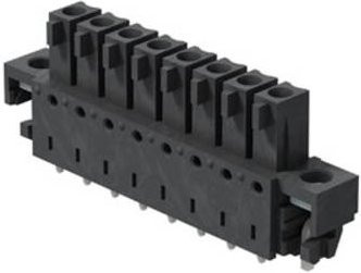 Weidmüller Buchsengehäuse-Platine BC/SC in Schwarz, 50 Stück, Rastermaß: 3.81 mm - Bild 1