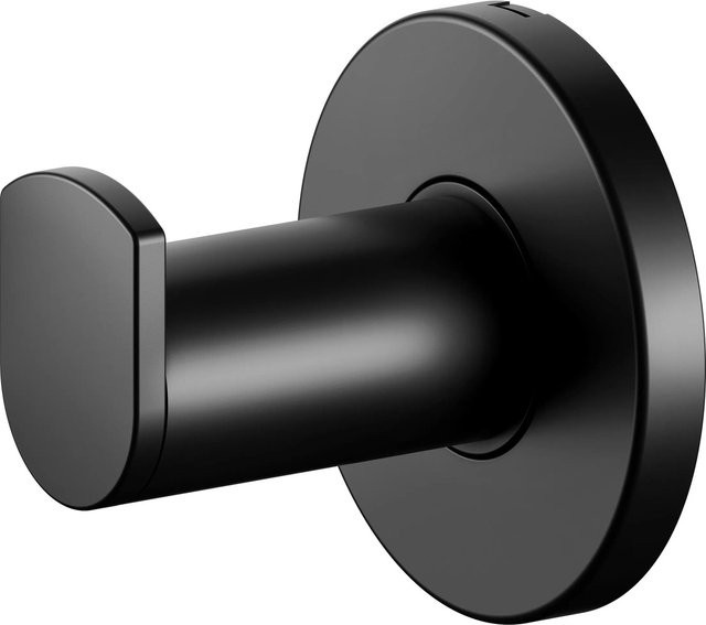 Keuco Handtuchhaken Plan Black Selection Wandmontage Schwarz-matt aus Metall, Breite: 52 cm - Bild 1