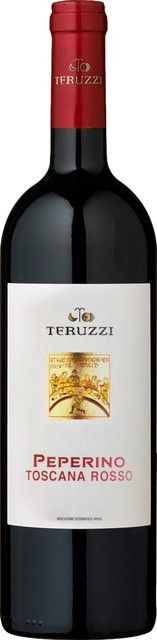 Teruzzi Peperino Rotwein, Merlot & Sangiovese, Toscana IGP, 2022, trocken, 0,75 l - Bild 1