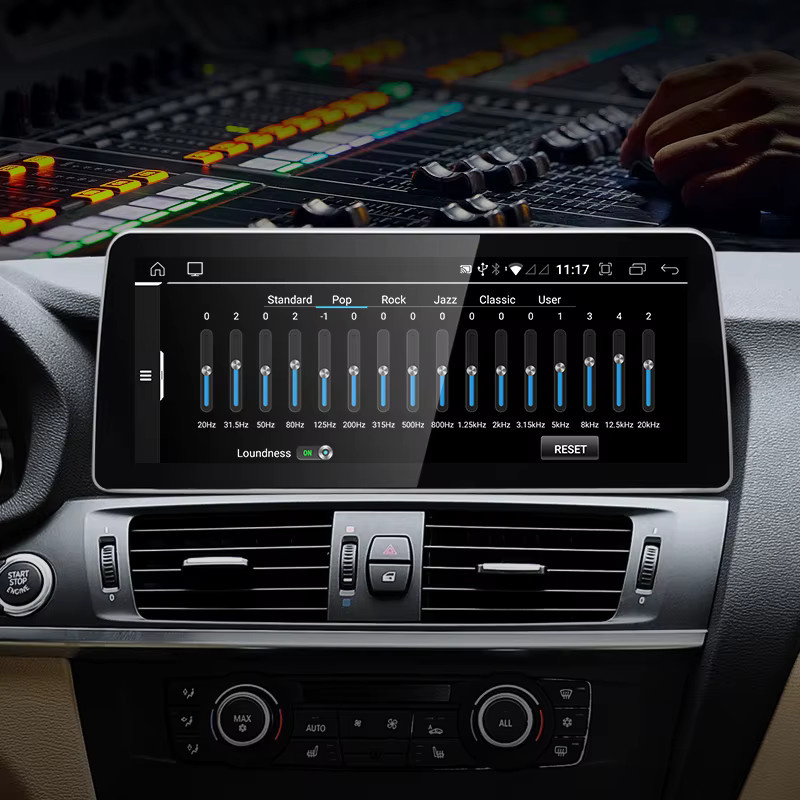 STWEI Android Multimedia System für BMW X3 F25 X4 F26 CIC NBT mit 12,3 Zoll Display, Wireless CarPlay und GPS, Schwarz - Bild 5