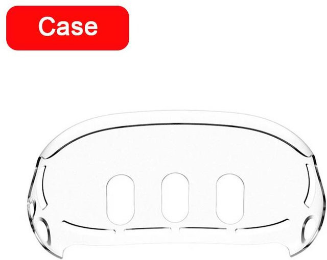 Transparente Silikon Schutzhülle für Meta Quest 3 VR Vorderseite Stoßfeste Schutzabdeckung - Bild 1