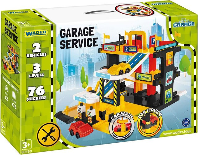 Wader Parkhaus mit Service Center, Fahrzeuge, ab 3 Jahre - Bild 1
