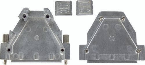 HARTING Schalengehäuse aus Zinkdruckguss in Silber, Artikelnummer 61 03 001 0017 010 61030010017010 - Bild 1