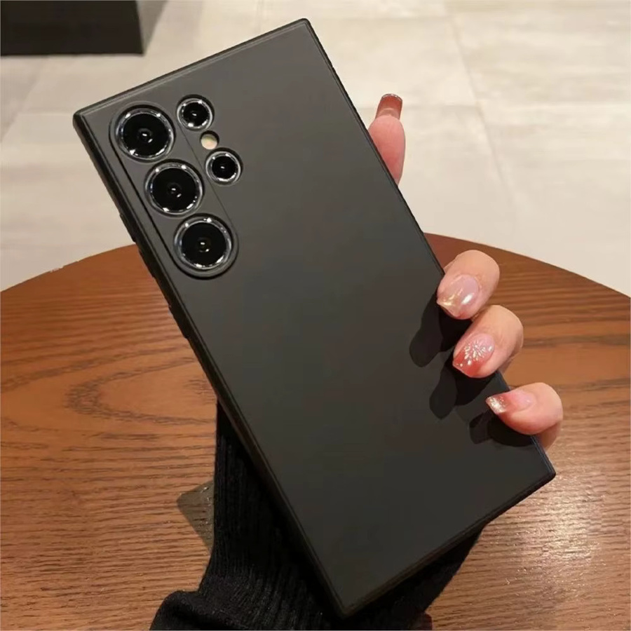 Ricestate Silikonhülle für Samsung Galaxy S26 S26+ S26 Ultra in Schwarz, matte und stoßfeste Schutzhülle - Bild 5