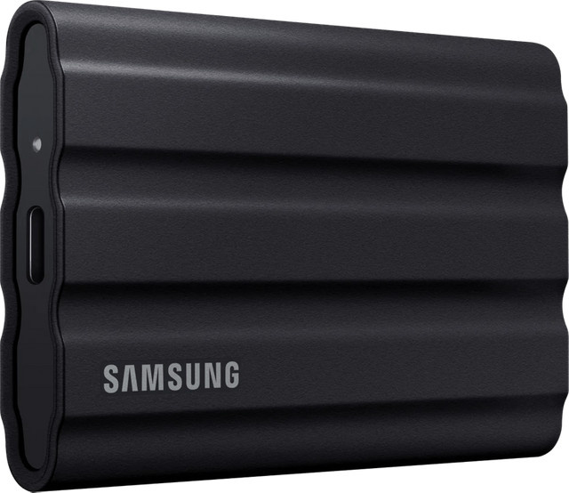 Samsung T7 Shield Externe SSD 4TB USB-C Schwarz - Bild 1