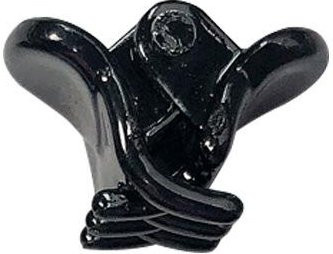 YULIN Mini-Haarklammer, schwarz, Damen - Bild 1