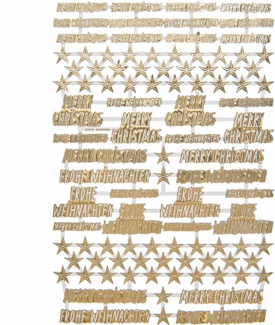 Rico Design Paper Poetry Glanzbilder Handlettering in Gold - Bild 1