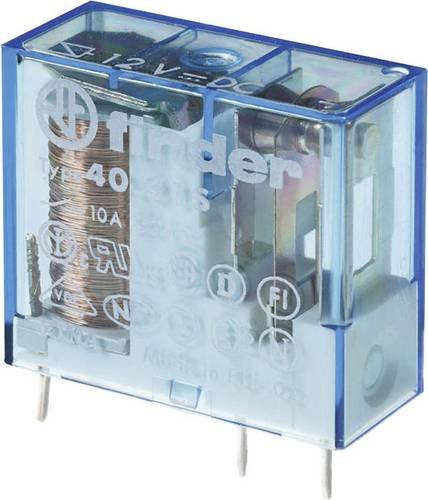 Finder Printrelais 40.31.9.024.0301 24 V/DC 10A 1 Schließer transparent - Bild 1