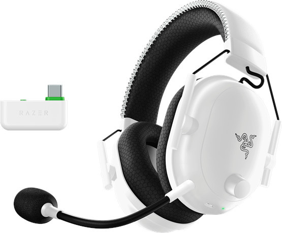 Razer BlackShark V2 Pro Kabelloses Over-Ear Gaming-Headset mit Bluetooth und USB-C in Weiß für Xbox und Mobile - Bild 1