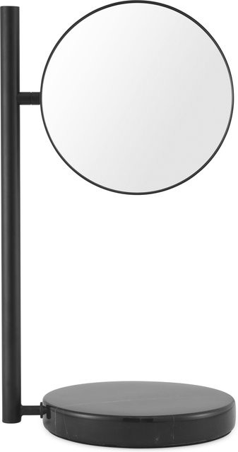 Normann Copenhagen Pose Tischspiegel aus Marmor in Schwarz, rund - Bild 1