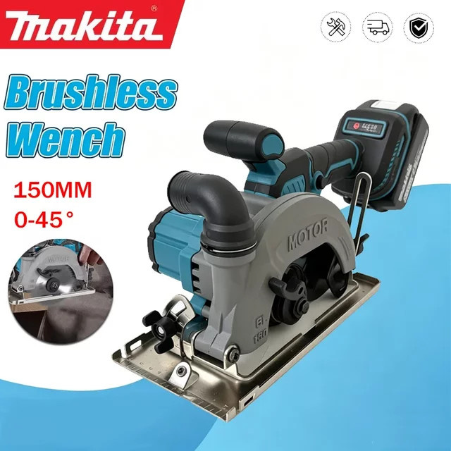 Makita Akku-Handkreissäge Bürstenlos 150 mm Blau für 18V LXT Akkus - Bild 1