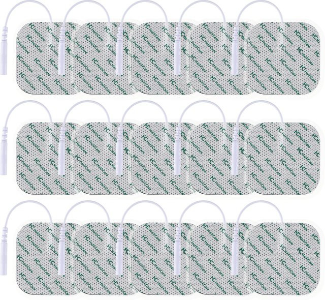Hailicare Elektrodenpads, 10 Stück, selbstklebende Gel-Elektrodenpflaster, Unisex - Bild 1