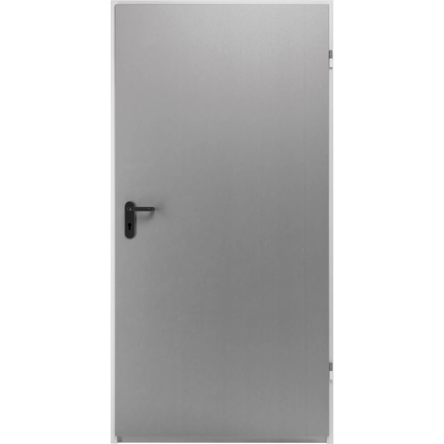 Hörmann ZK-Tür-Element eingehängt verzinkt in Schwarz oder Grau, DIN Links, B: 75,0 cm, T: 8,0 cm, H: 200,0 cm - Bild 2