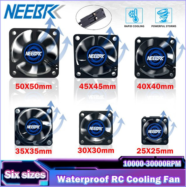 NeebRC RC Kühlventilator, mit JST-Stecker - Bild 1