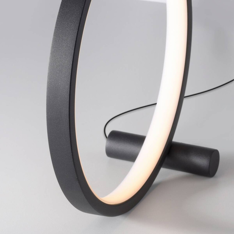 Just Light LED-Tischleuchte Mini Ritus in Schwarz aus Eisen, Durchmesser: 25,5 cm - Bild 3