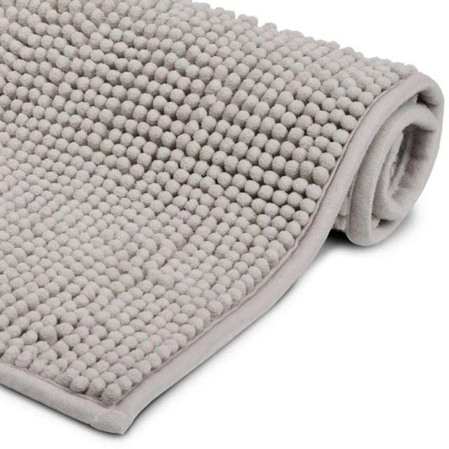 Beautissu BeauMare WR Vorleger Matte Hellgrau B: 80 cm, T: 50 cm - Bild 1