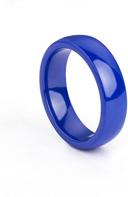 Keramikring, Schwarz, 6mm, Damen - Bild 1