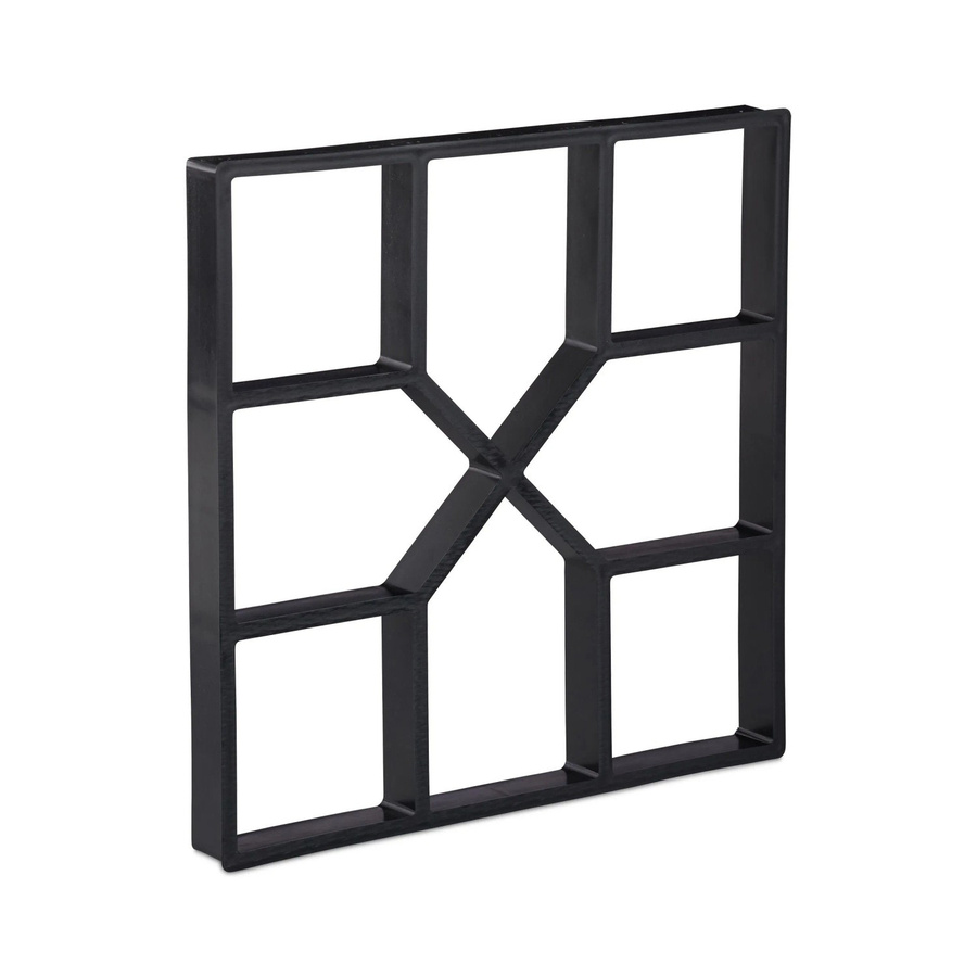 Relaxdays Betonform aus Polypropylen in Schwarz, H: 4 cm, B: 40 cm, T: 40 cm - Bild 2