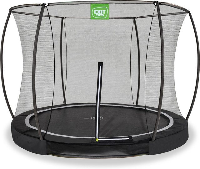 EXIT Black Edition Bodentrampolin schwarz ø244cm - Bild 1
