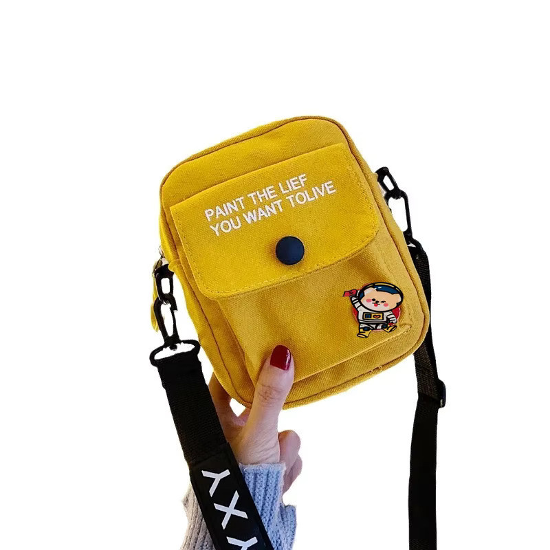 FXZLLQ Mini-Umhängetasche Segeltuch, Unisex - Bild 5