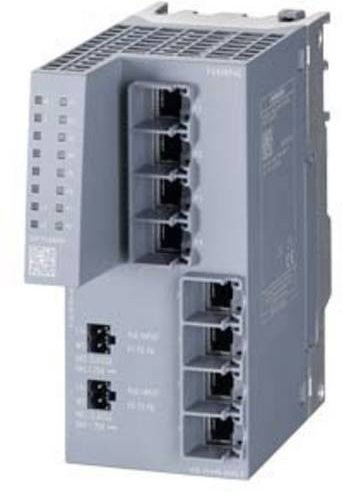 Siemens 6GK5408-0PA00-8AP2 Netzwerk Switch 10/100/1000 Mbit/s Ethernet/LAN in Grau - Bild 1
