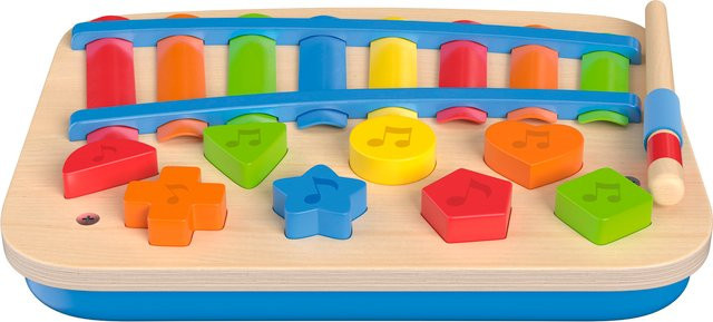 PLAYTIVE Holz Musikset Xylophon-Piano ab 1 Jahr - Bild 1