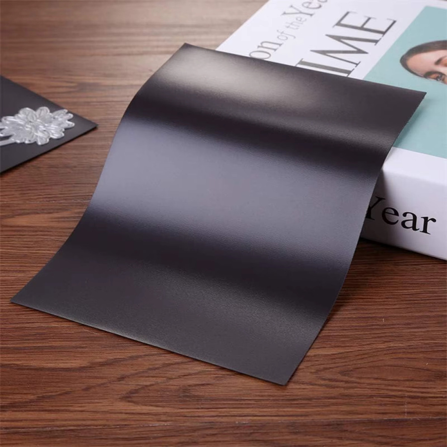 Flexible einseitige Magnetplatten aus Gummi in Schwarz, A4-Format, 10 Stück - Bild 3