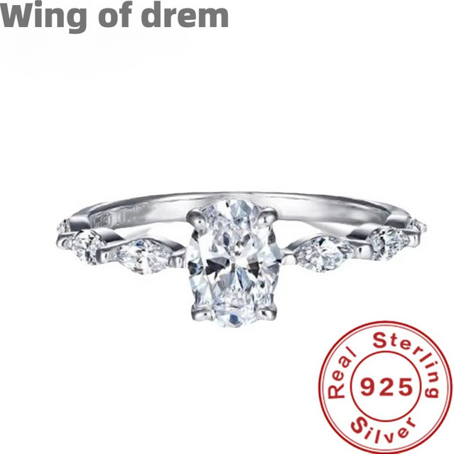 Wing of dream Verlobungsring 925 Silber, Zirkonia, Damen - Bild 1
