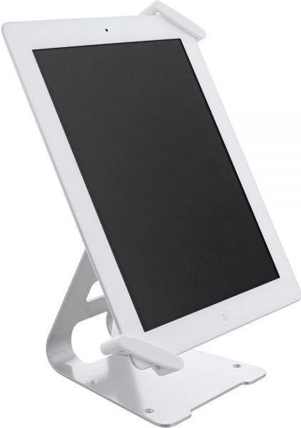 InLine Tablet Halter universell für 10 bis 13 Zoll mit Sicherheitsschloss und Schlüssel, weiß - Bild 1