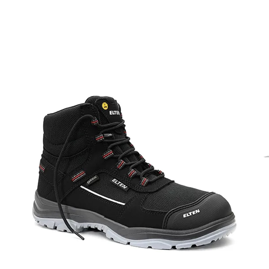 Elten Sicherheitsschnürstiefel Matthew Pro GTX Mid ESD S3 CI in Schwarz, Größe 46 - Bild 2