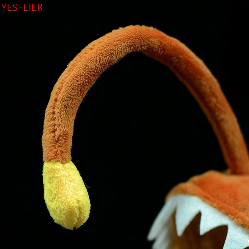 NIUHAPI Laterne Fisch Plüschtier, Simulation Mönchfisch, Orange - Bild 2