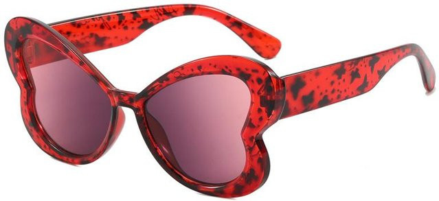 Dote Schmetterlings-Sonnenbrille, Vollrand, Kunststoff, Multicolor, Unisex - Bild 1