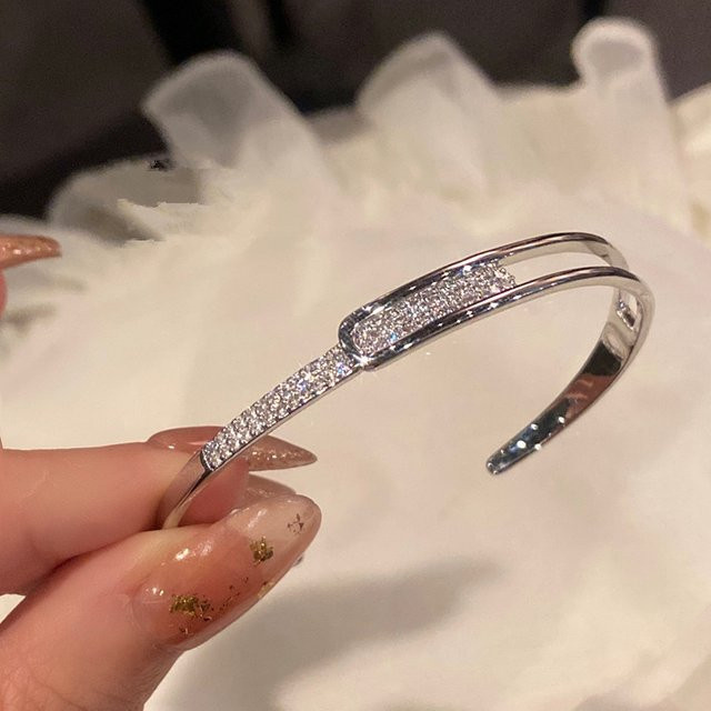FANGSU Armband, 925 Silber, Zirkonia, Damen - Bild 1