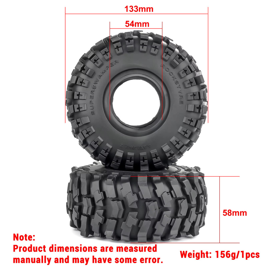 PYFORE Kletterreifen, 4 Stück, 1:8, Zubehör - Bild 2