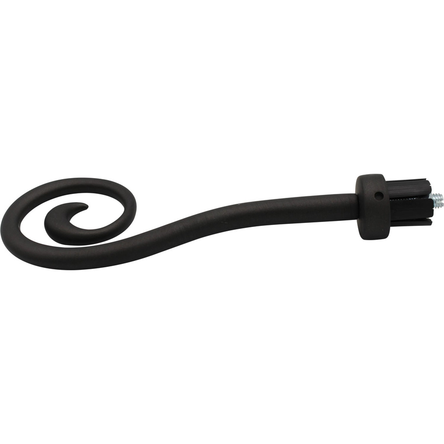 Mydeco Gardinenstange-Endstück Orbis aus Eisen in Silber oder Schwarz, Durchmesser: 2 cm - Bild 2