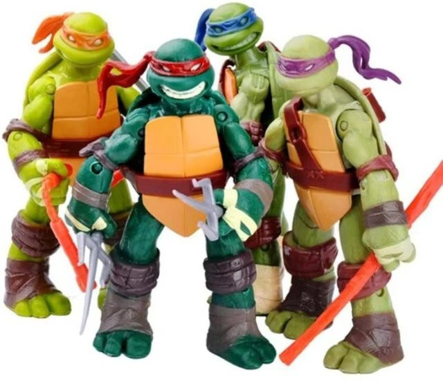 Yiran toy 1 Teenage Mutant Ninja Turtles Actionfiguren Fernsehfilmfigur - Bild 1