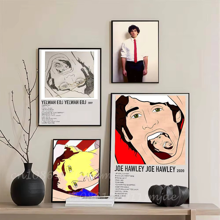 Joe Hawley Poster-Aufkleber in Multicolour, wasserfester abstrakter Wandaufkleber für deine Wanddekoration - Bild 3