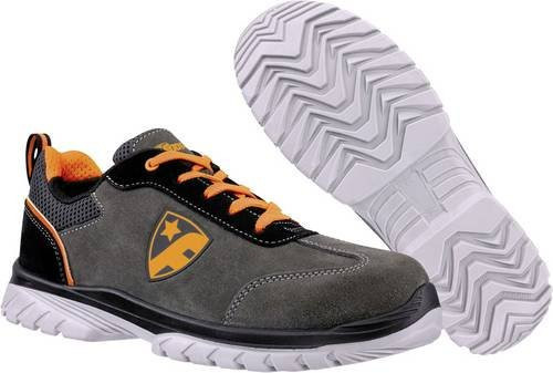 Footguard SMART ORANGE LOW S3 Sicherheitsschuh Grau-Orange Größe 44 - Bild 1