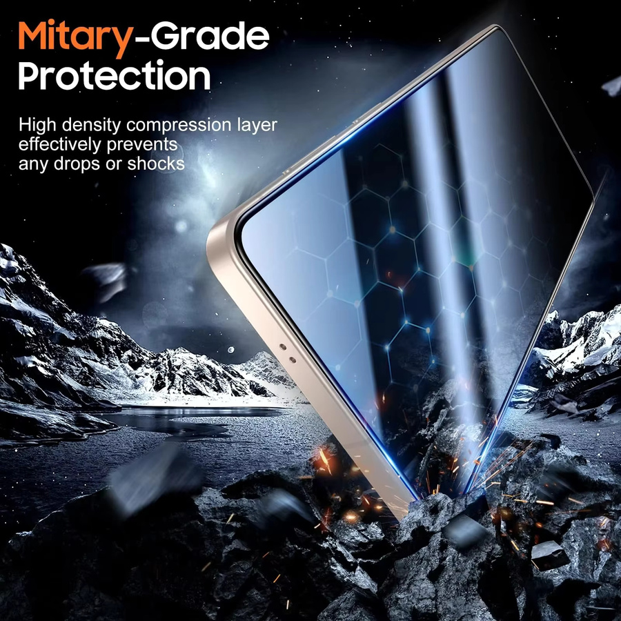 Samsung Galaxy S26 Ultra Anti-Spy Sichtschutzfolie Panzerglas transparent - Bild 6