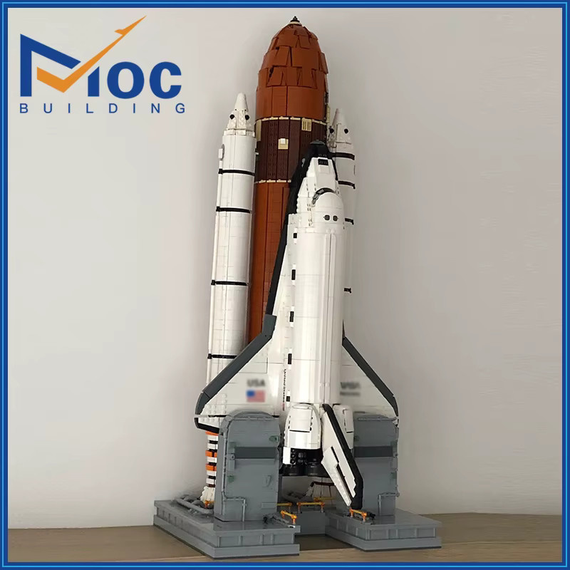 MOCBUILDING Raumfähre Discovery Raketenmodell, Bausteine, Weltraum, ab 14 Jahre - Bild 4