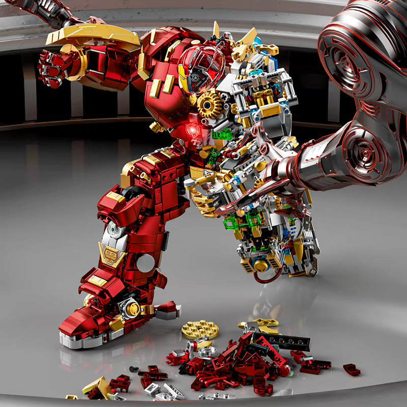 Iron Heroes Buster Mech, Bausteine, Kriegsroboter, Actionfiguren, 2700 Teile - Bild 3