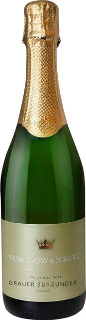 Von Löwenberg Grauburgunder Sekt, trocken, Baden, 2024, 0,75 l - Bild 1