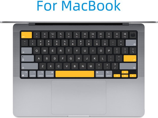 Tastatur-Aufkleber für Apple MacBook Air und Pro in der US-Version - Bild 1