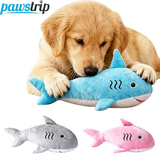 pawstrip Plüsch-Hundespielzeug mit Quietscher, Bissresistentes Hundekau-Spielzeug - Bild 1