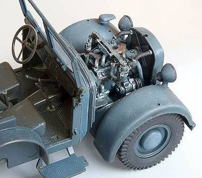 plusmodel Horch Kfz.15 Motoren Set, Fahrzeuge, 1:35, Grau - Bild 1