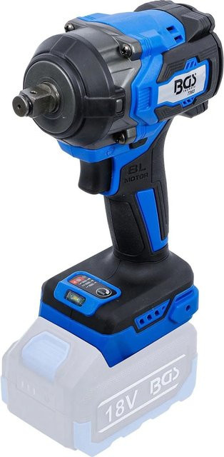 BGS Akku Schlagschrauber bürstenlos 18 V Solo in Blau mit 550 Nm - Bild 1