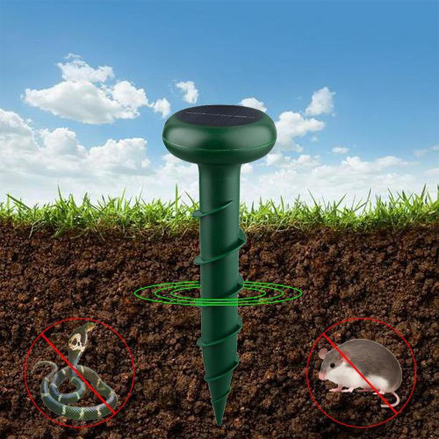 Bloom Habitat Solarbetriebener Maulwurfsvertreiber Multifunktional mit Vibration in Grün - Bild 5