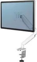 Fellowes Platinum Series Einzel-Monitorarm in Weiß für Monitore bis 30 Zoll und 9 kg mit VESA 100x100 mm und USB-A Anschluss - Bild 2