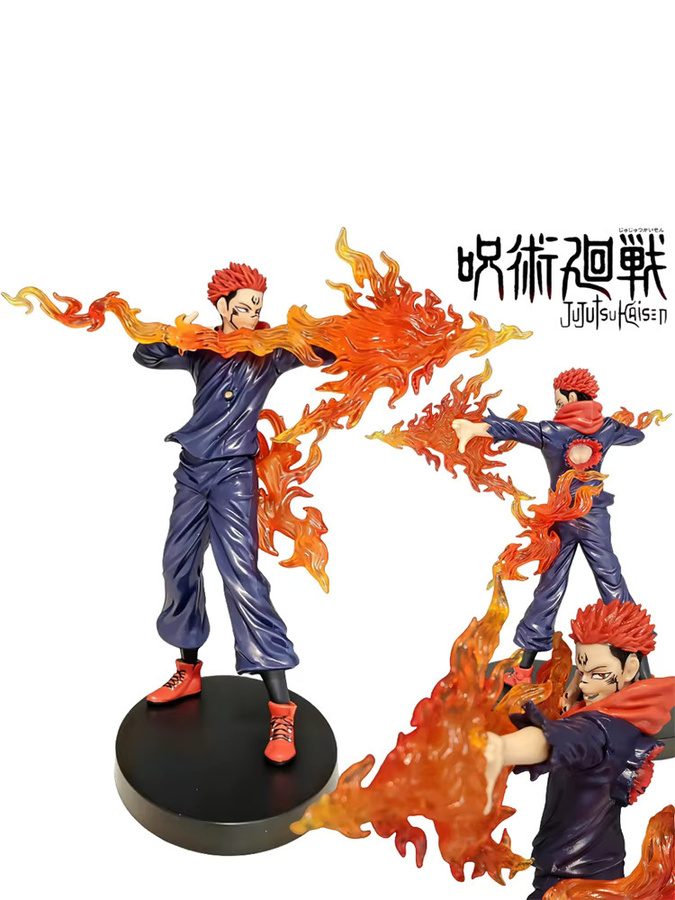Bandai Jujutsu Kaisen Itadori Yuji Ryomen Sukuna Makora, Actionfigur, Einzelfigur - Bild 3