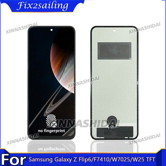 Samsung Galaxy Z Flip 6 TFT LCD Display mit Touchscreen Digitizer in Schwarz ohne Rahmen - Bild 1